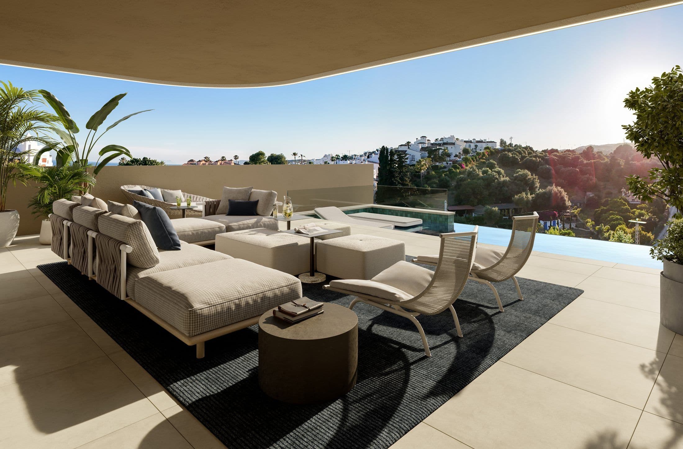 Terraza cubierta — Beyond Homes